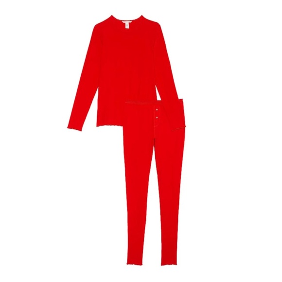 Victoria's Secret Other - VICTORIA’S SECRET Heart Long Pajama Set.